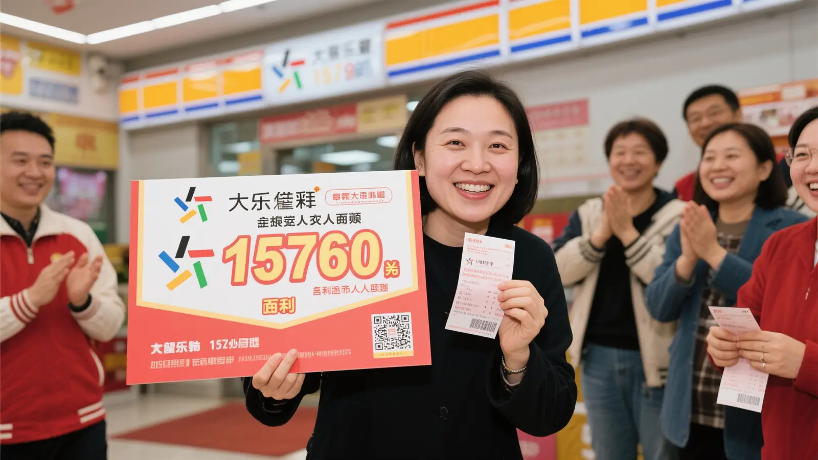 女彩民喜中1576万大乐透激动难眠：生意迎来转机