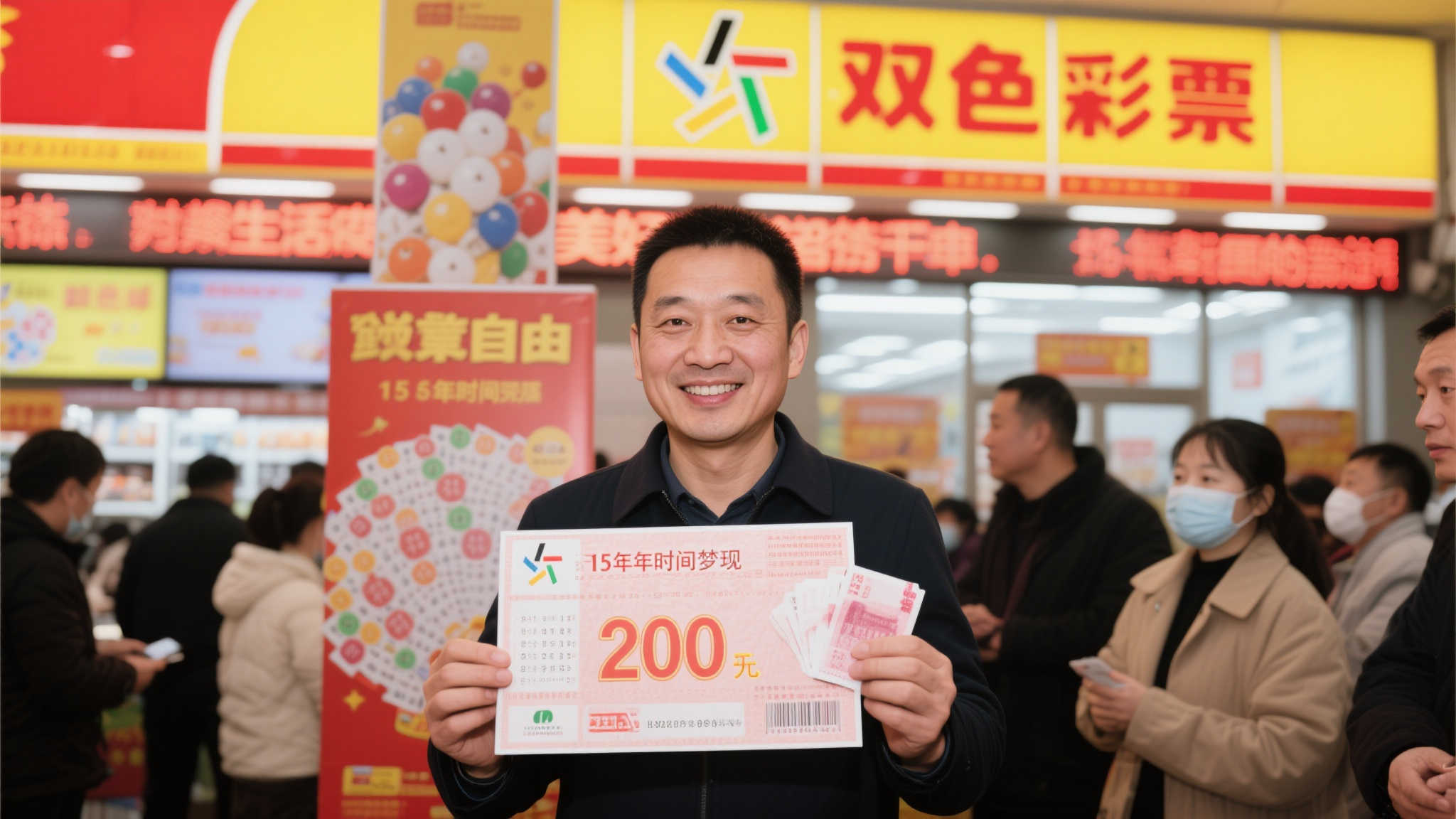 男子坚持15年守号终圆梦，双色球611万大奖超越200元巅峰