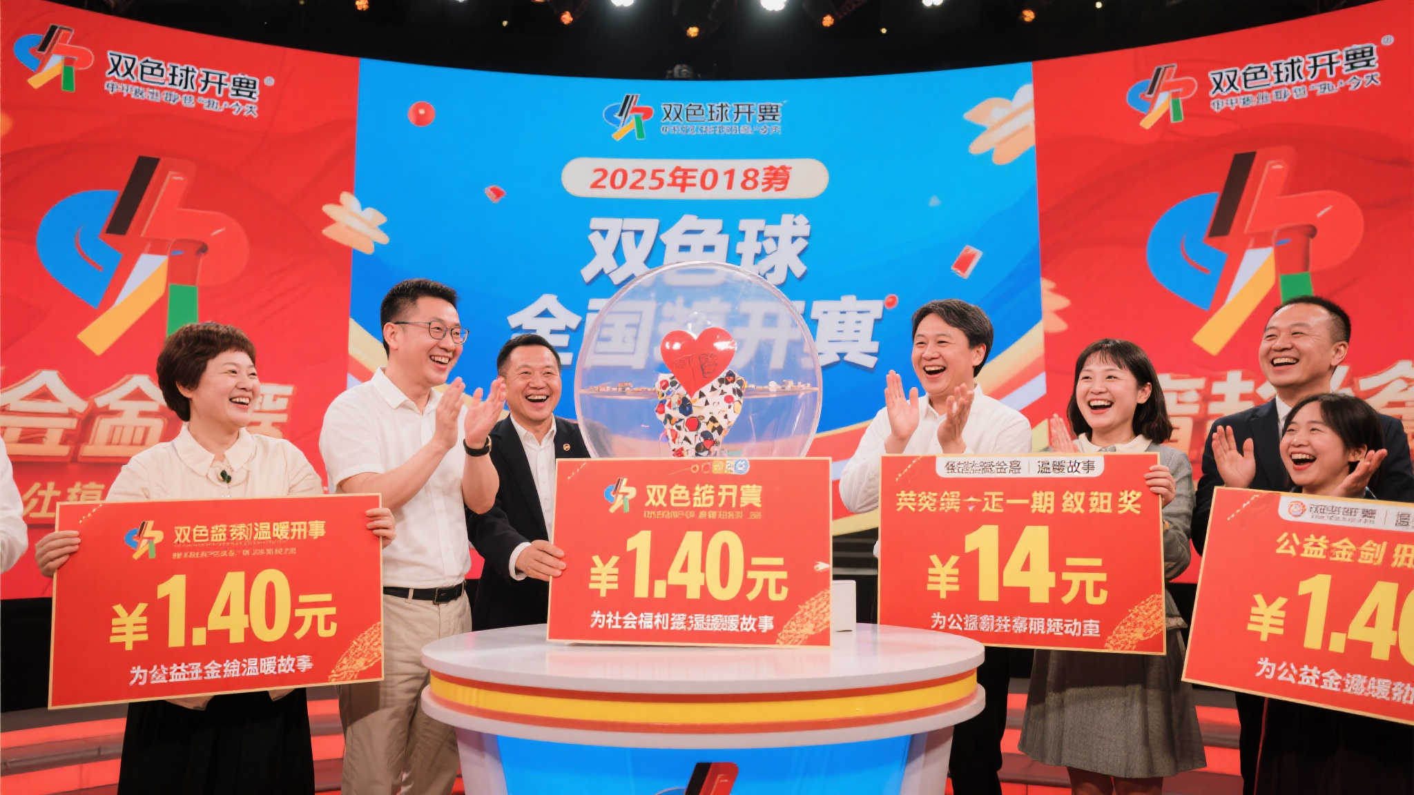 双色球2025-018期：14注一等奖诞生，公益金达1.40亿元