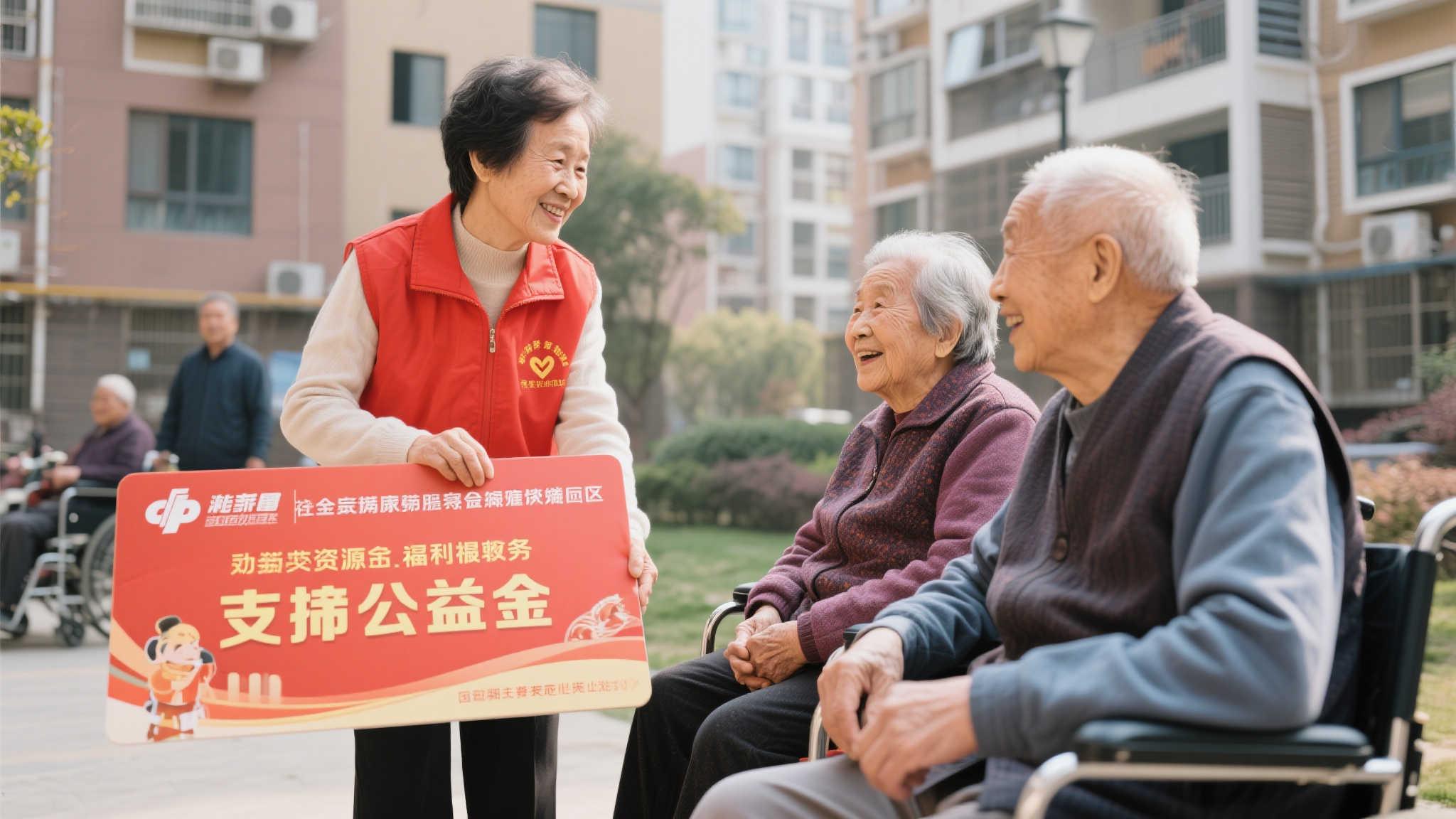 公益福彩助力社区养老，让幸福陪伴家门口的夕阳红